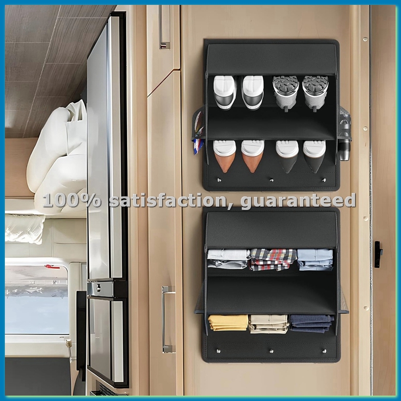 Wall Organizer Pocket - 2 Pezzi Organizzatore per Scarpe da