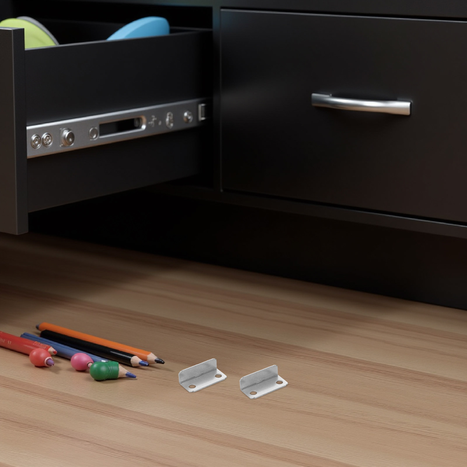 Office Furniture Hardware - 200 Pezzi Piastra di Blocco per
