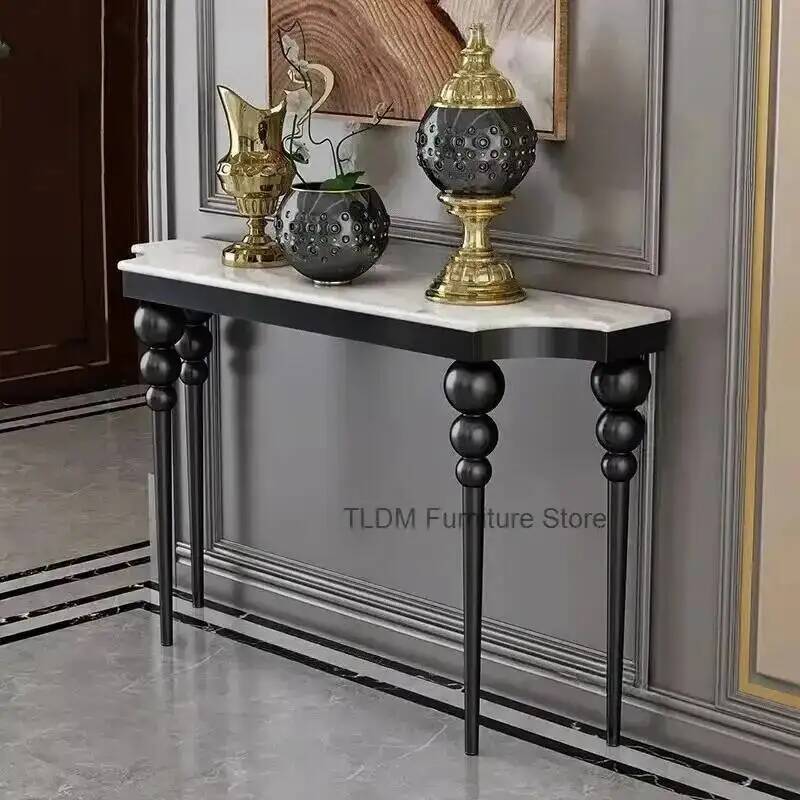 Office Furniture Luxury - Consolle da Soggiorno Classica, Tavolo Moderno