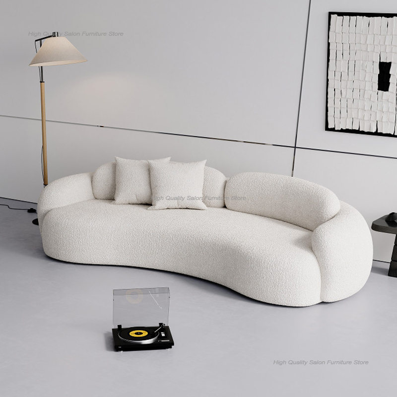 Office Furniture Luxury - Divano in Stile Crema Italiano per