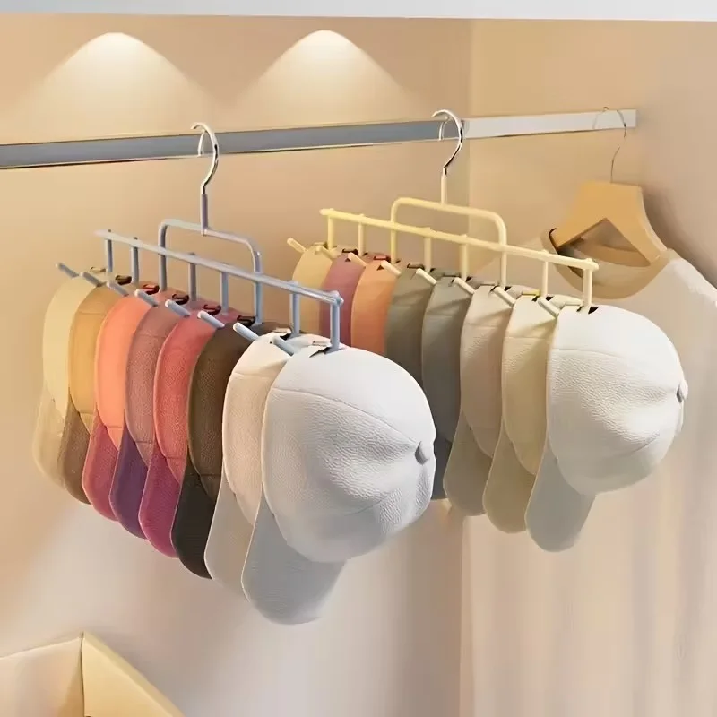 Wall Organizer Pocket - Nuovo Organizzatore Multiuso per Cappelli, Gancio