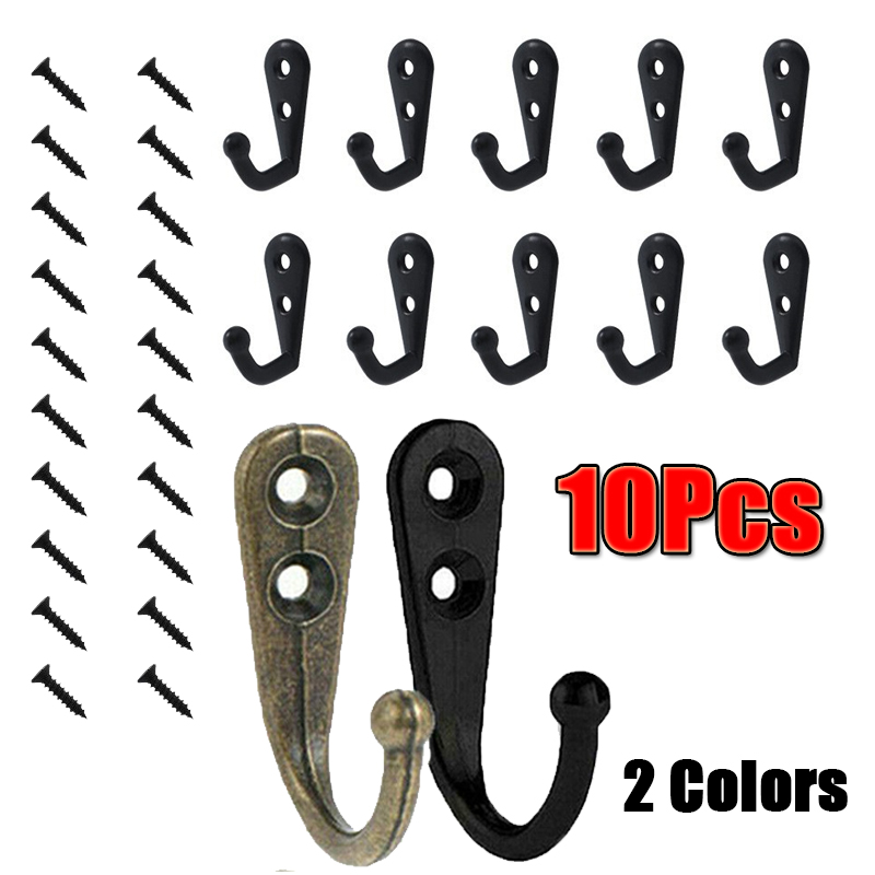 Wall Organizer Pocket - 10 Pezzi Ganci Appendiabiti da Parete