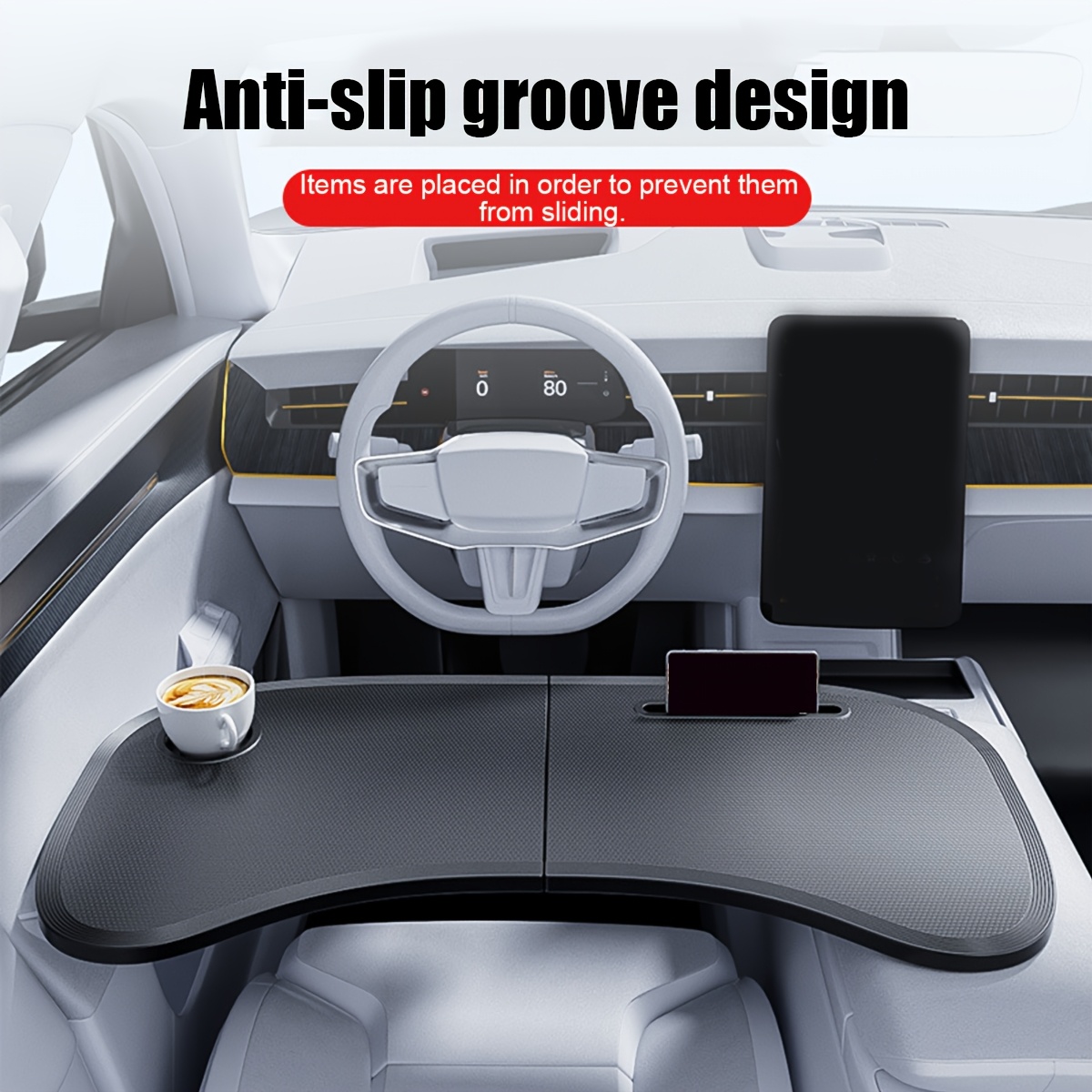 Office Furniture Layout - 1 Pezzo Tavolino Pieghevole da Auto