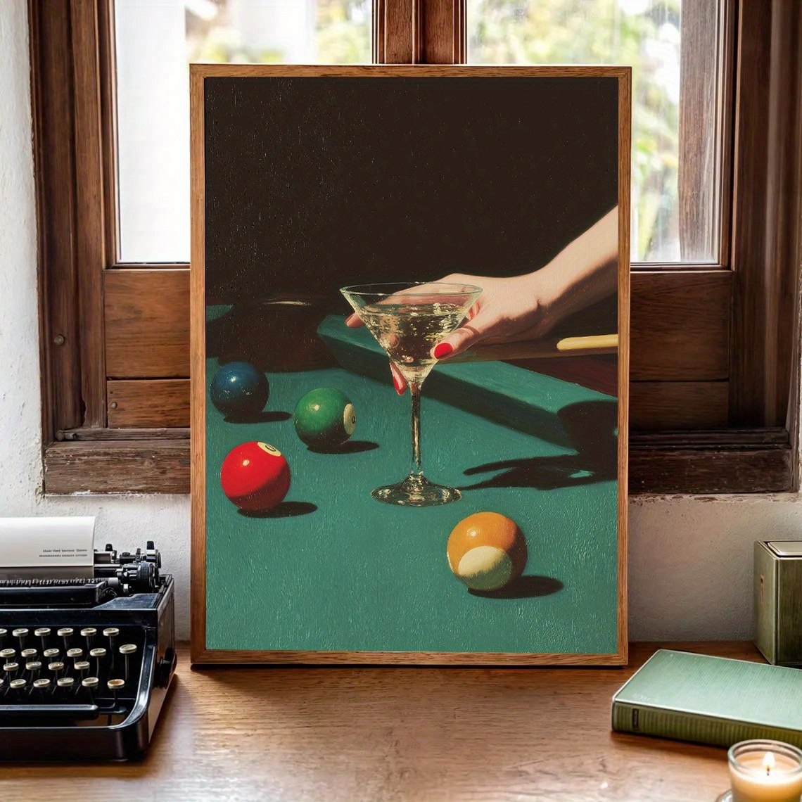 1 poster vintage da biliardo,  - Office Furniture Layout recensione e prezzo