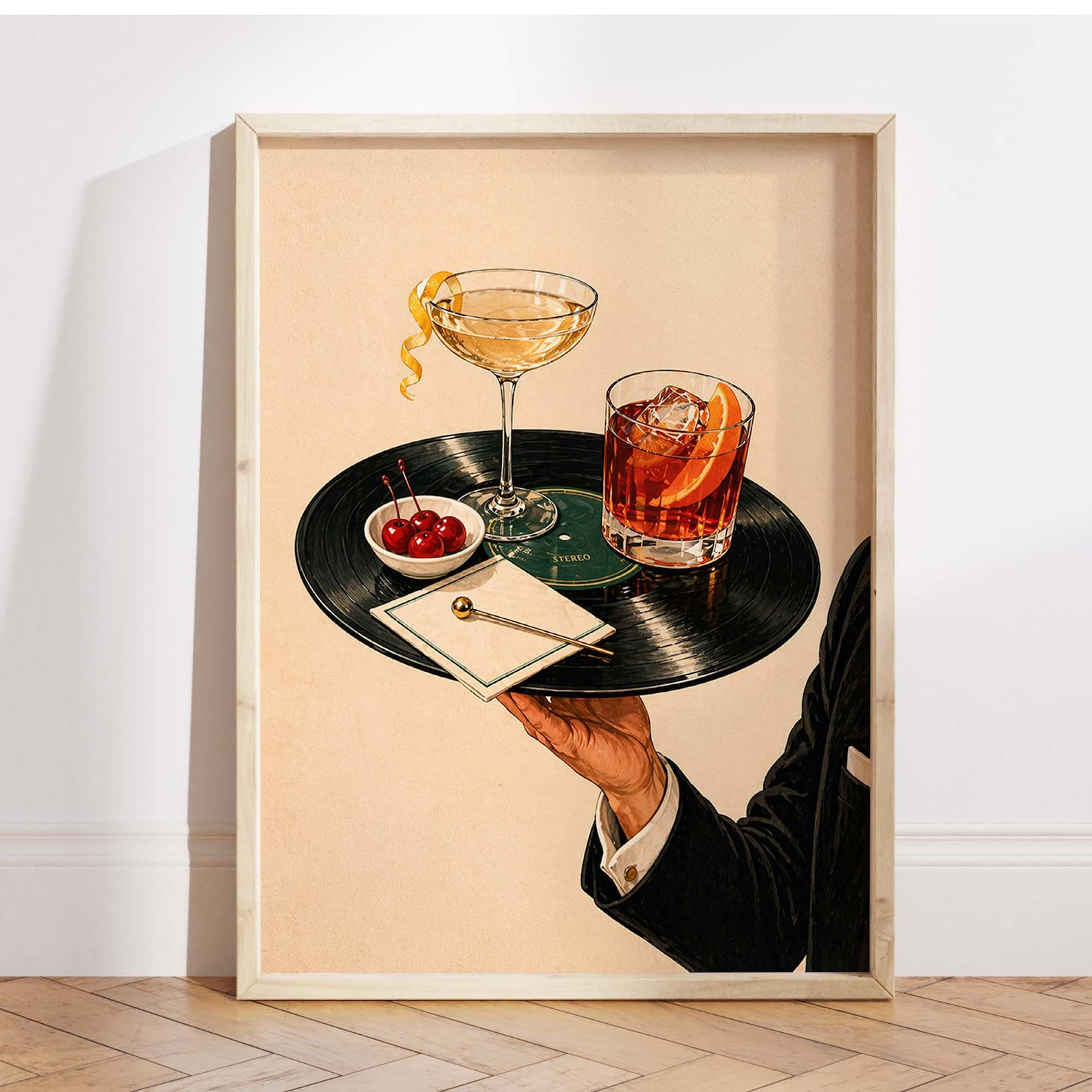 Poster su Tela di Dischi in Vi - Office Furniture For Home recensione e prezzo