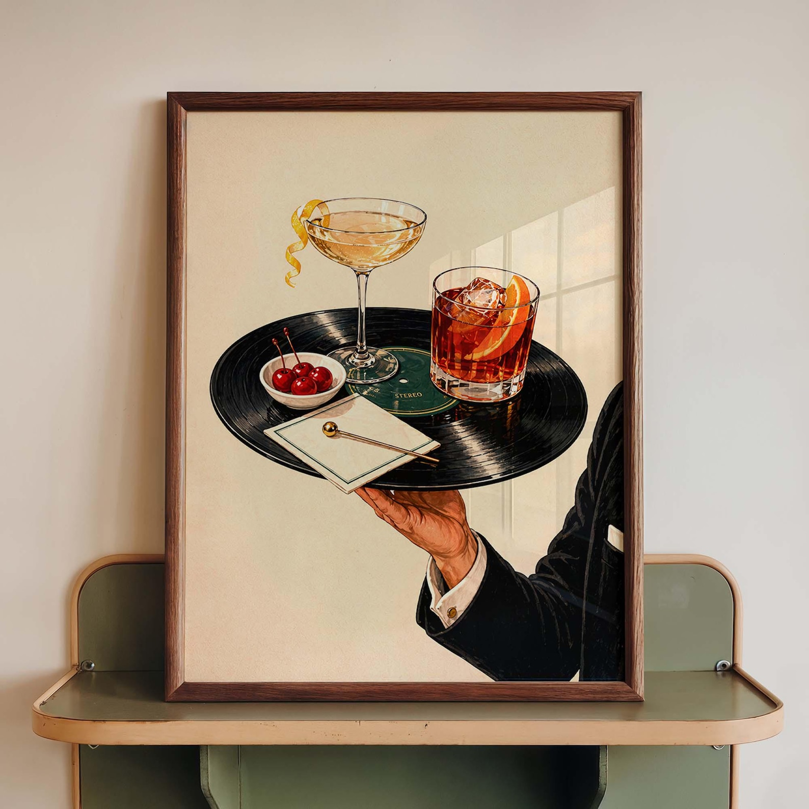Poster su Tela di Dischi in Vi - Office Furniture For Home recensione e prezzo