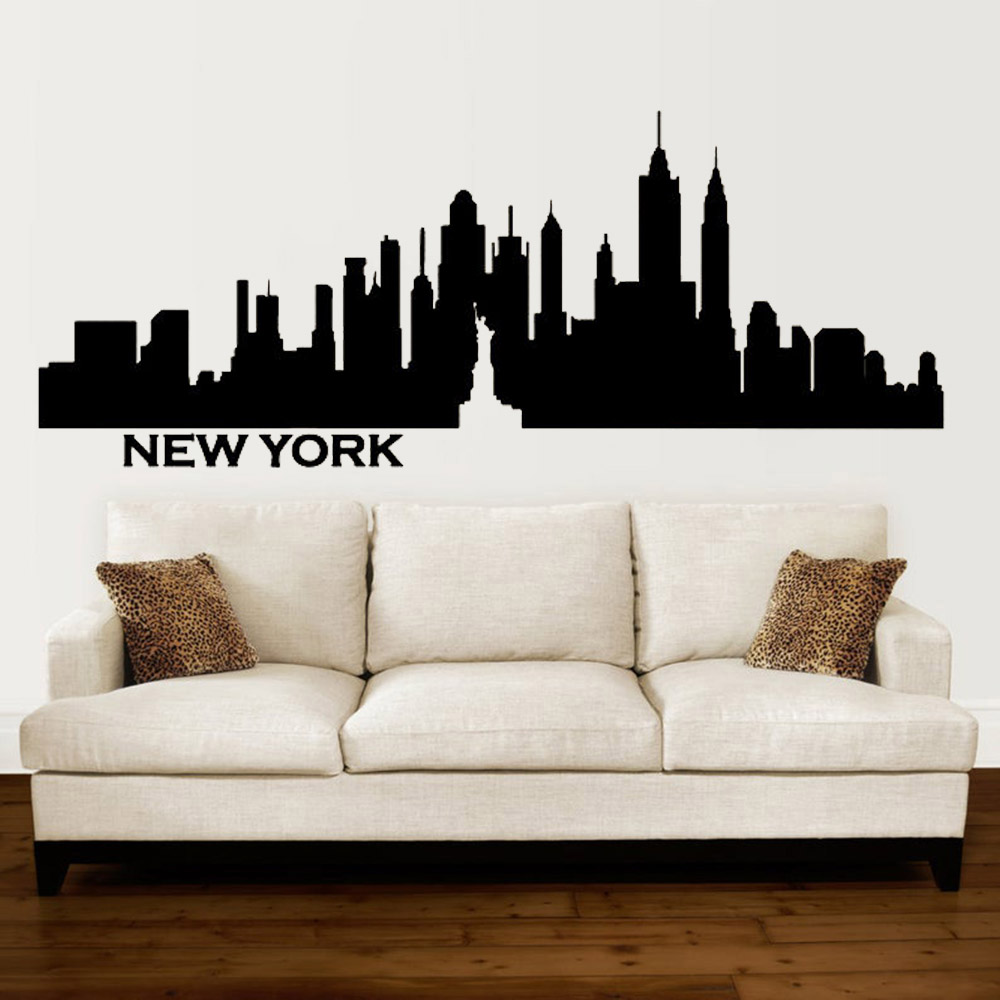 New York City Wall Decal Skyli - Office Furniture York recensione e prezzo