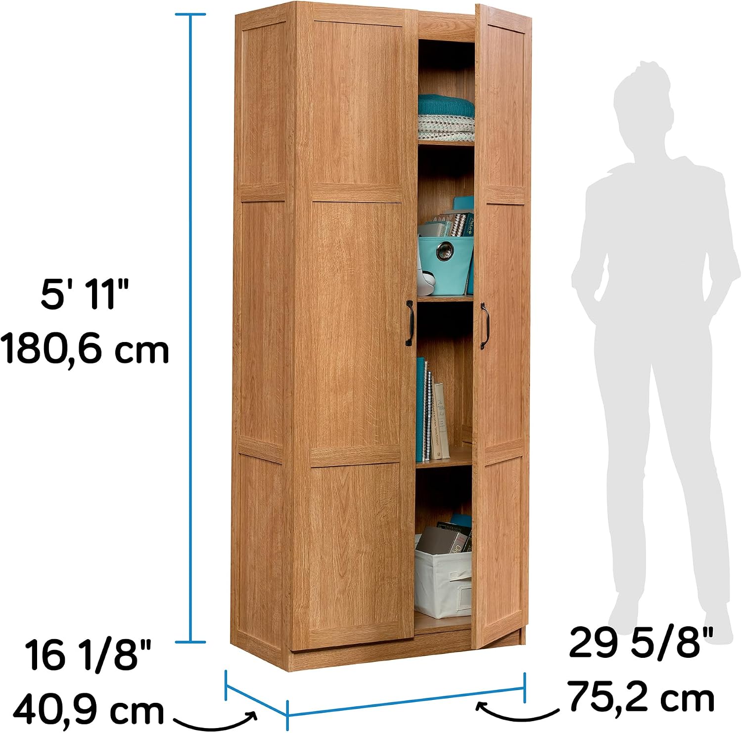 Armadio alto con ripiani, disp - Office Furniture For Home recensione e prezzo