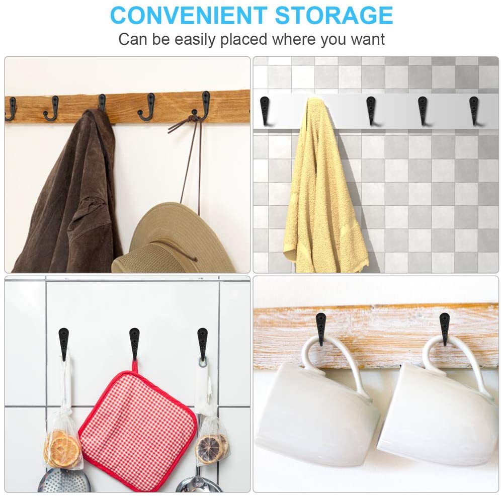 10 Pezzi Ganci Appendiabiti da - Wall Organizer Pocket recensione e prezzo